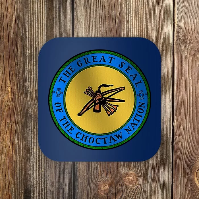 Double Sided Choctaw Nation Flag Coaster