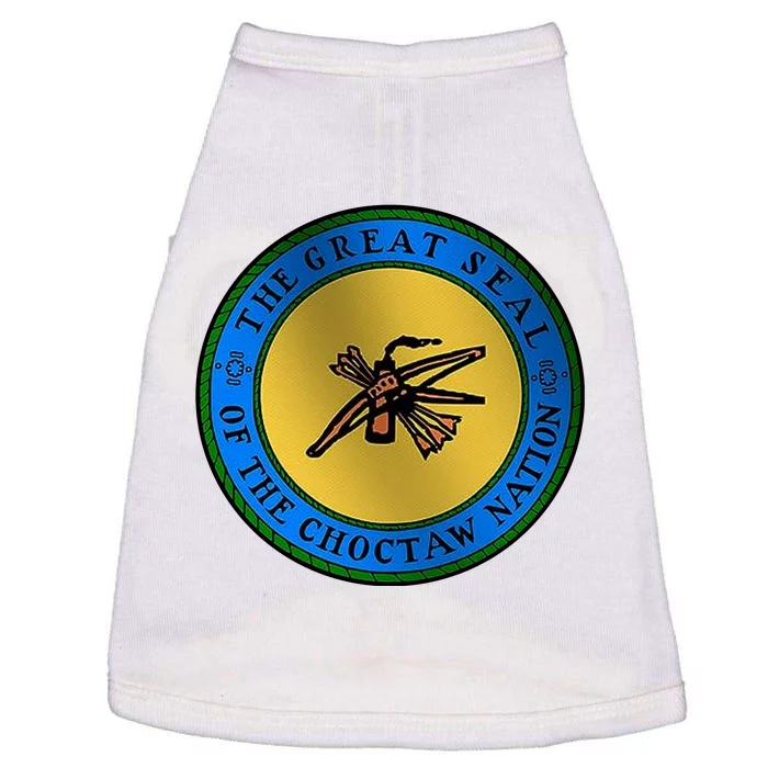 Double Sided Choctaw Nation Flag Doggie Tank