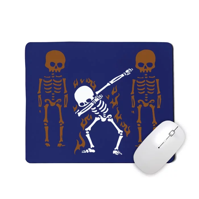 Dabbing Skeleton Dab Dance Halloween Gift Mousepad