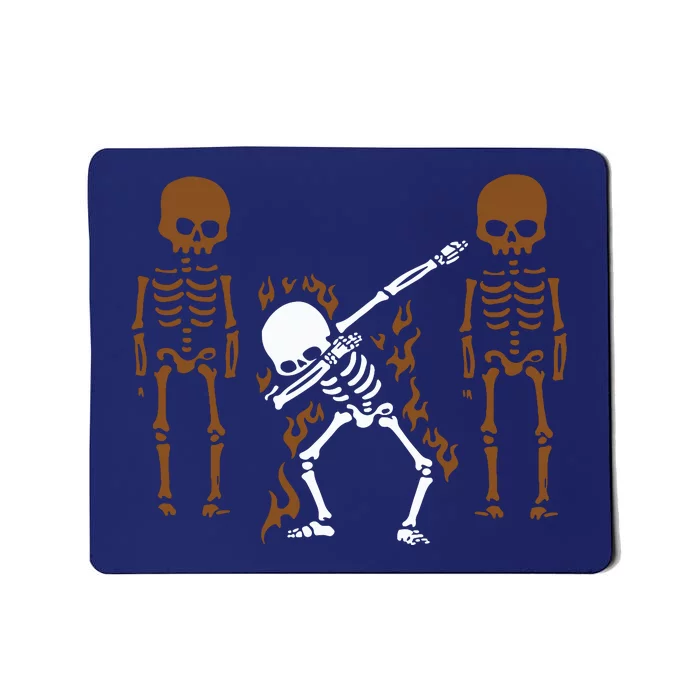 Dabbing Skeleton Dab Dance Halloween Gift Mousepad