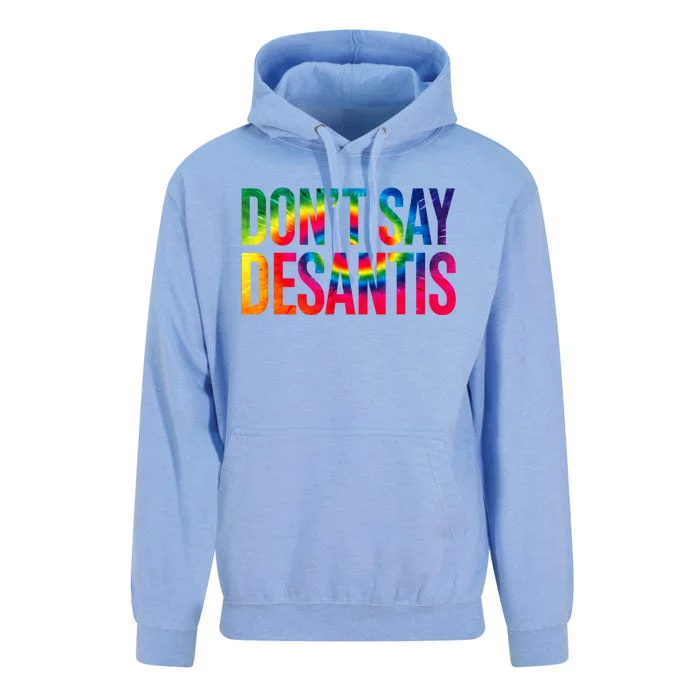 Don't Say DeSantis Florida Say Gay LGBTQ Pride Anti DeSantis Unisex Surf Hoodie