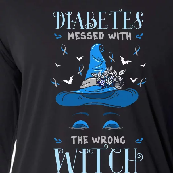 Diabetes Survivors Diabetic Patient Halloween Witch Costume Cooling Performance Long Sleeve Crew