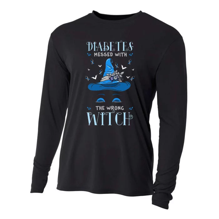 Diabetes Survivors Diabetic Patient Halloween Witch Costume Cooling Performance Long Sleeve Crew