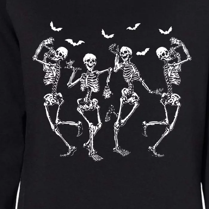 Dancing Skeletons Dance Challeng For Womens California Wash Sweatshirt