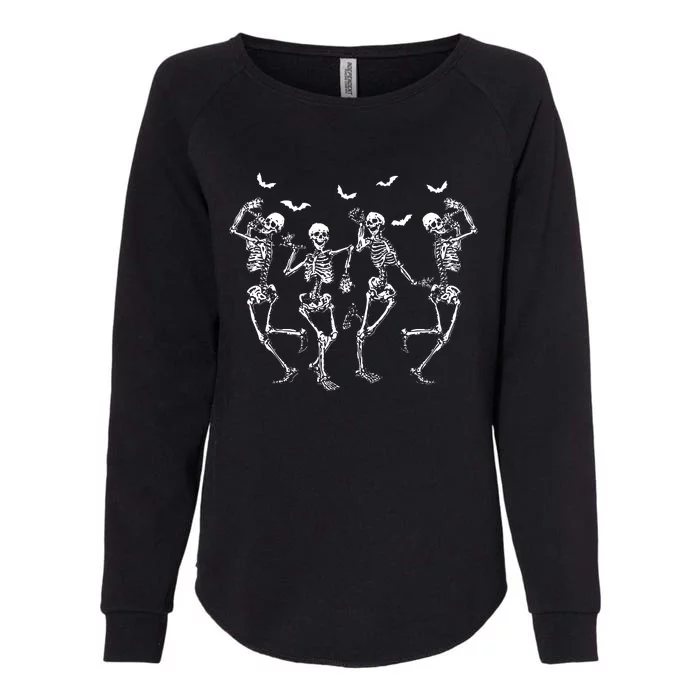 Dancing Skeletons Dance Challeng For Womens California Wash Sweatshirt