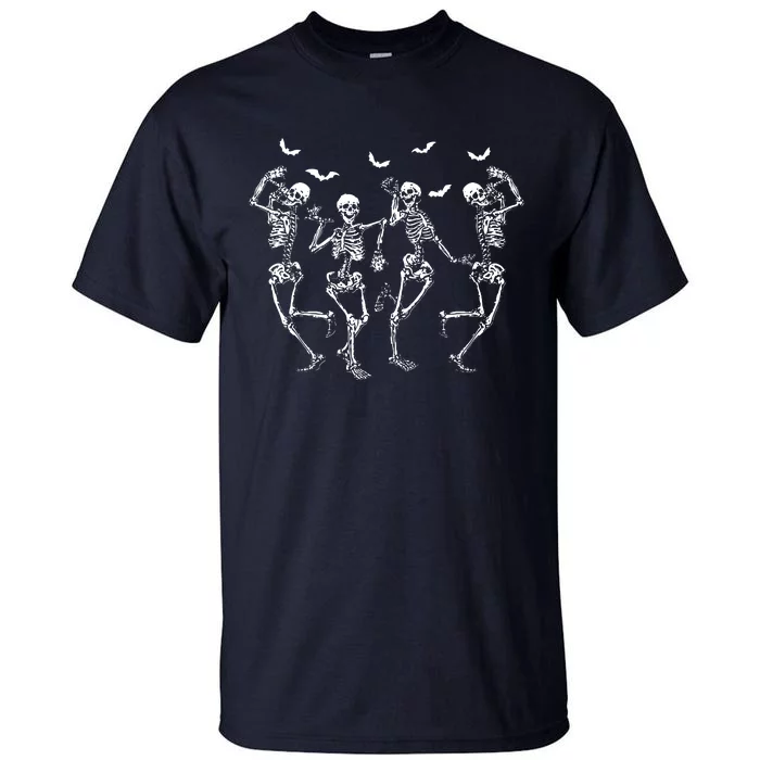 Dancing Skeletons Dance Challeng For Tall T-Shirt