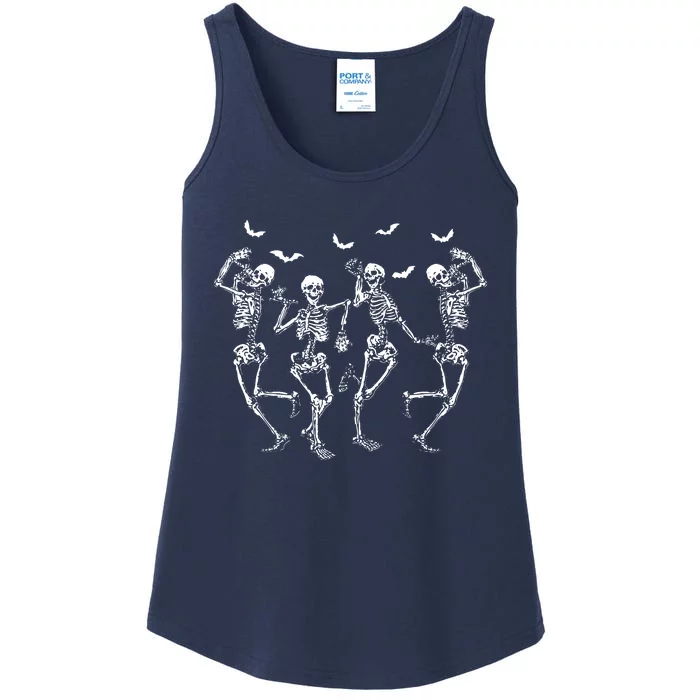 Dancing Skeletons Dance Challeng For Ladies Essential Tank