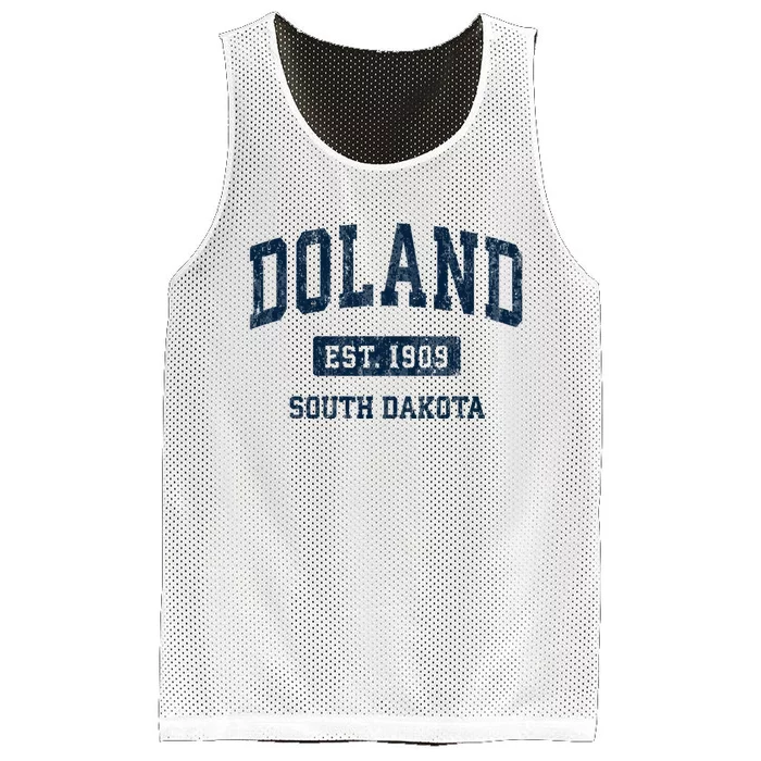 Doland South Dakota Sd Vintage Athletic Sports Mesh Reversible Basketball Jersey Tank