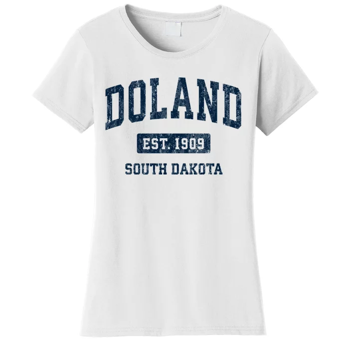 Doland South Dakota Sd Vintage Athletic Sports Women's T-Shirt