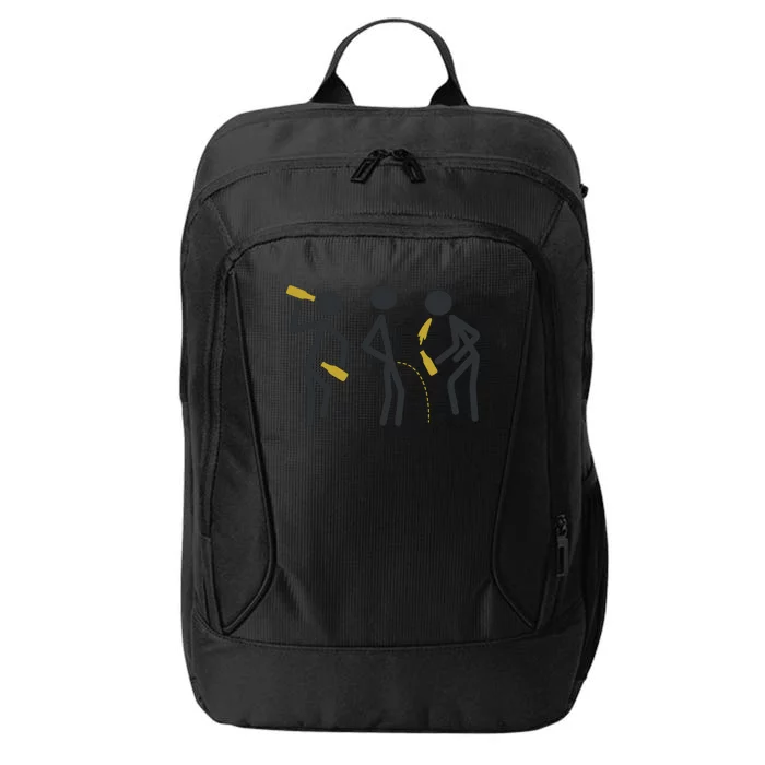 Drunk Stickfigers City Backpack