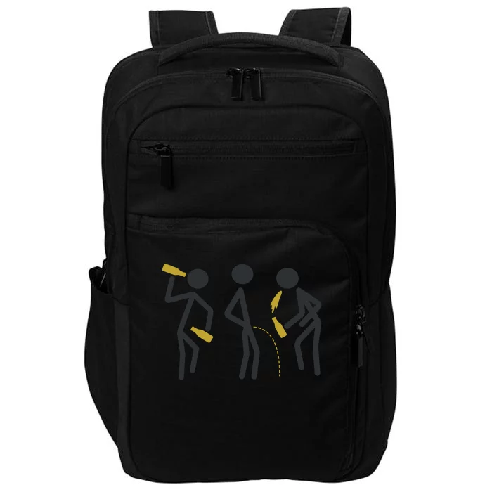 Drunk Stickfigers Impact Tech Backpack