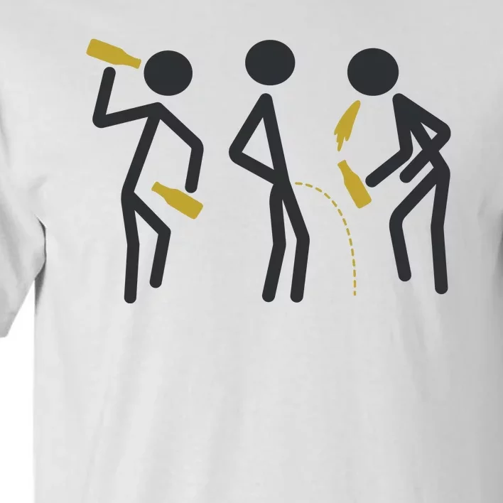 Drunk Stickfigers Tall T-Shirt