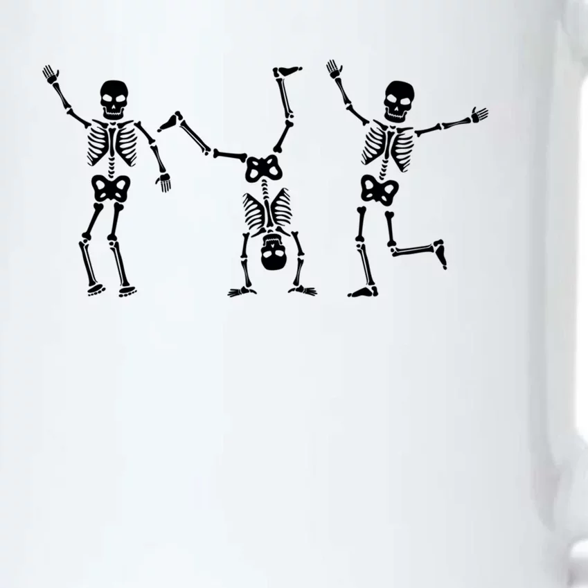 Dancing Skeleton Dance Challenge Halloween Scary Skeleton Meaningful Gift Black Color Changing Mug