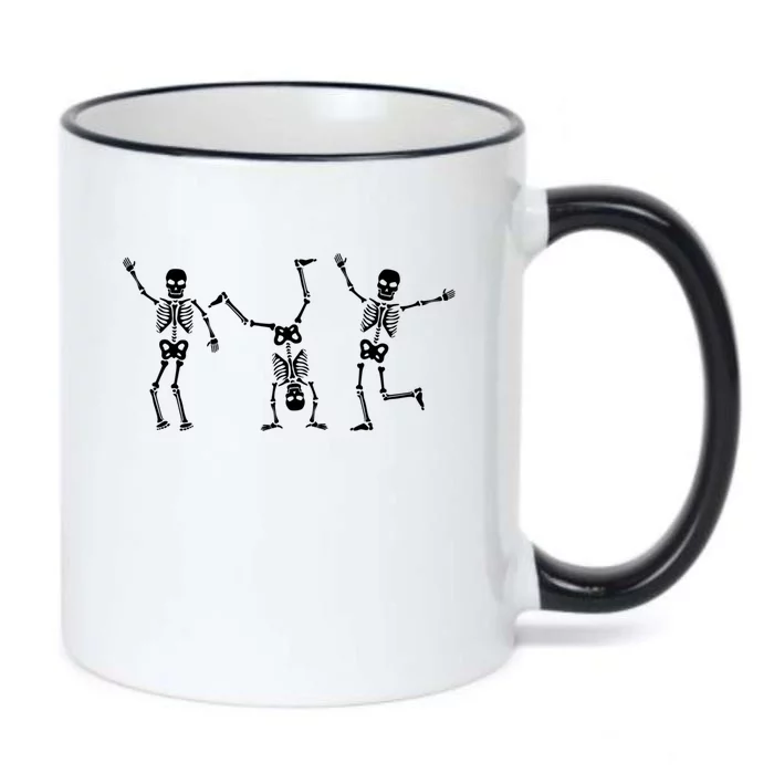 Dancing Skeleton Dance Challenge Halloween Scary Skeleton Meaningful Gift Black Color Changing Mug