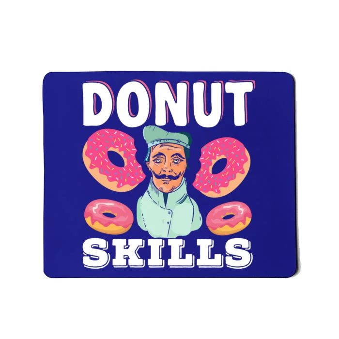 Donut Skills Dabbing Baker Pastry Chef Doughnut Maker Baking Gift Mousepad