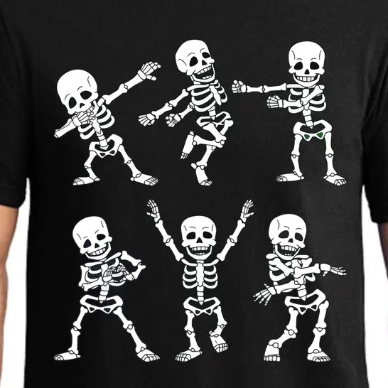 Dancing Skeletons Dance Challenge Girl Halloween Pajama Set