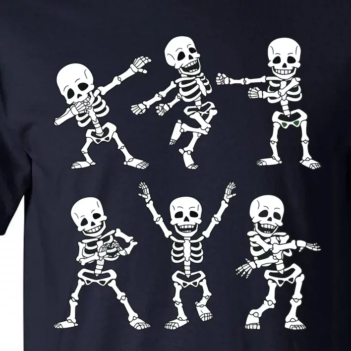 Dancing Skeletons Dance Challenge Girl Halloween Tall T-Shirt