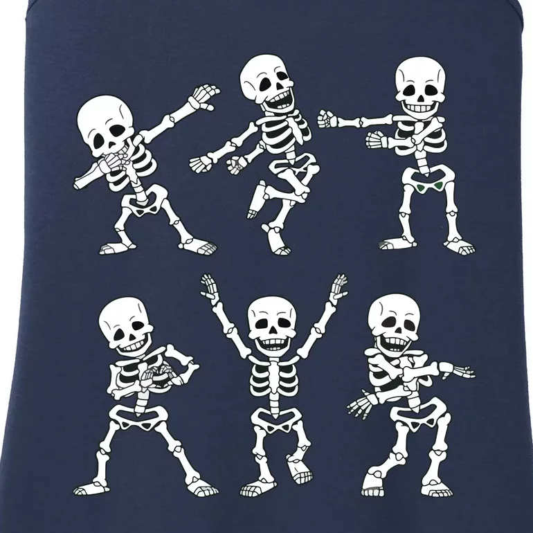 Dancing Skeletons Dance Challenge Girl Halloween Ladies Essential Tank