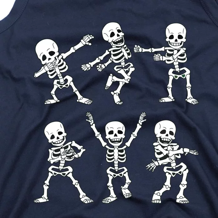 Dancing Skeletons Dance Challenge Girl Halloween Tank Top