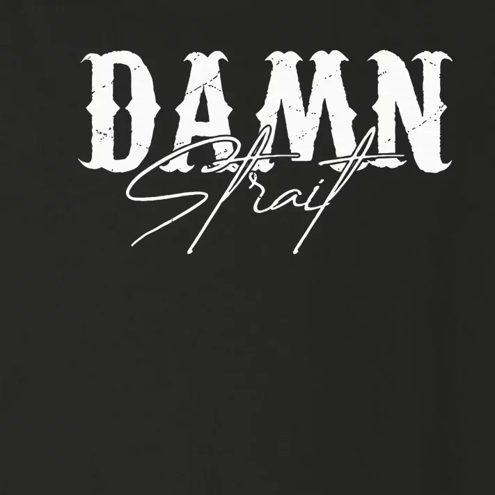 Damn S.T.R.A.I.T Toddler Long Sleeve Shirt