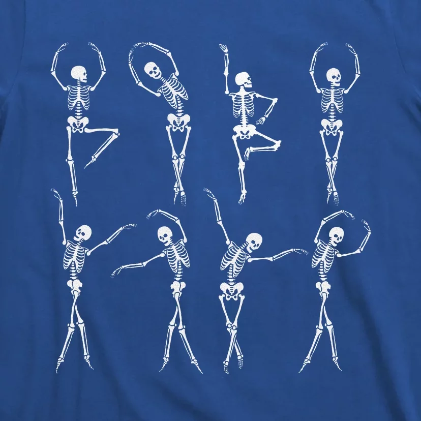 Dancing Skeleton Dance Scary Halloween T-Shirt