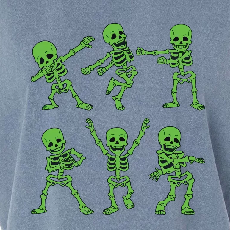 Dancing Skeletons Dance Challenge Girl Halloween Garment-Dyed Women's Muscle Tee