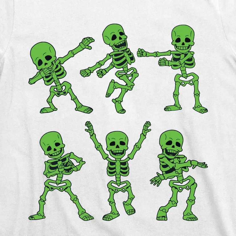 Dancing Skeletons Dance Challenge Girl Halloween T-Shirt