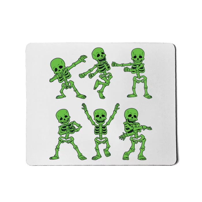 Dancing Skeletons Dance Challenge Girl Halloween Mousepad