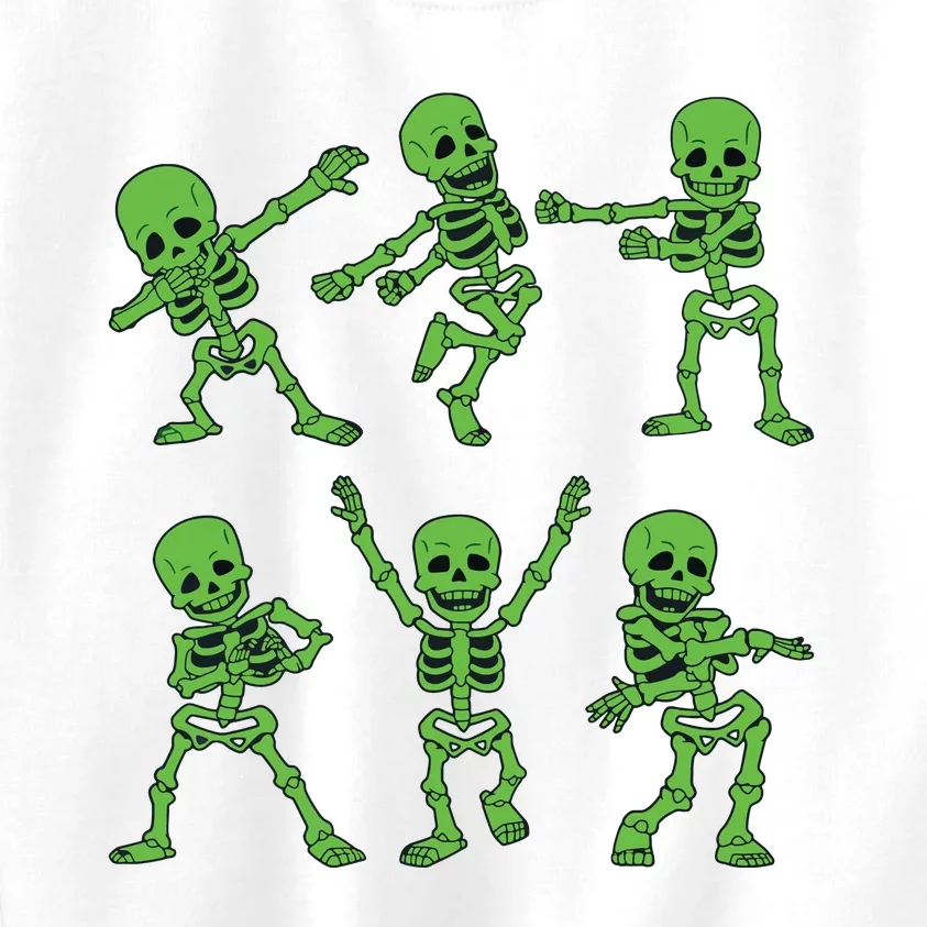 Dancing Skeletons Dance Challenge Girl Halloween Kids Sweatshirt