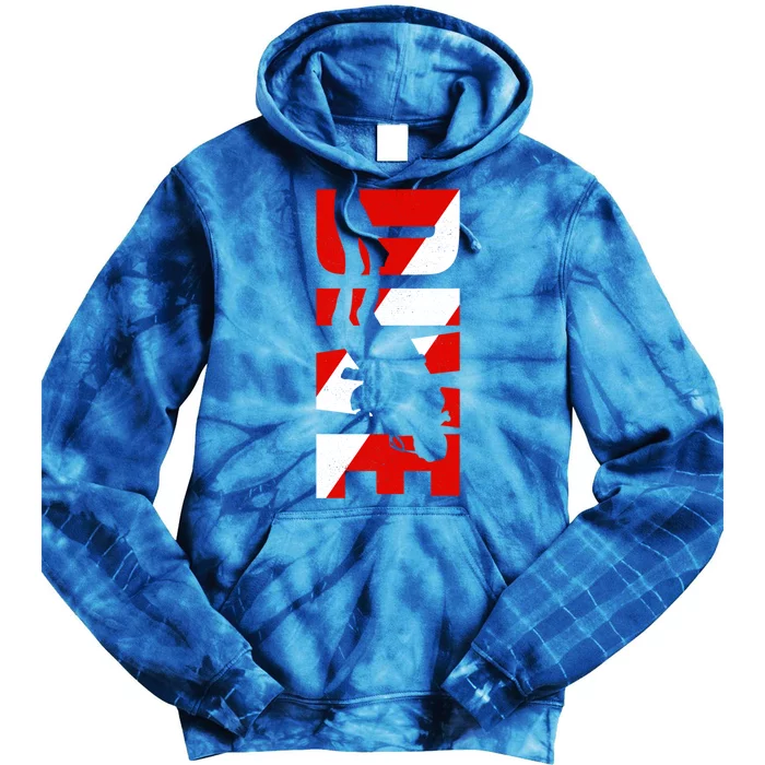 Dive Scuba Diving Funny Gift Scuba Diving Gift Tie Dye Hoodie