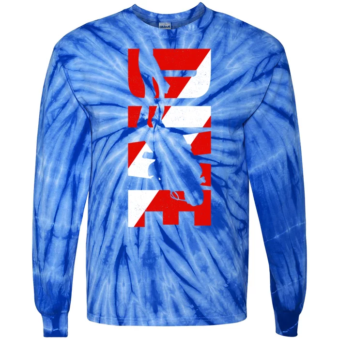 Dive Scuba Diving Funny Gift Scuba Diving Gift Tie-Dye Long Sleeve Shirt