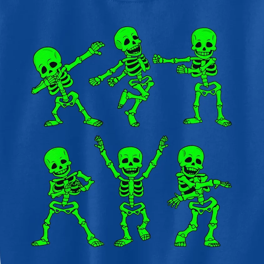 Dancing Skeletons Dance Challenge Halloween Kids Sweatshirt