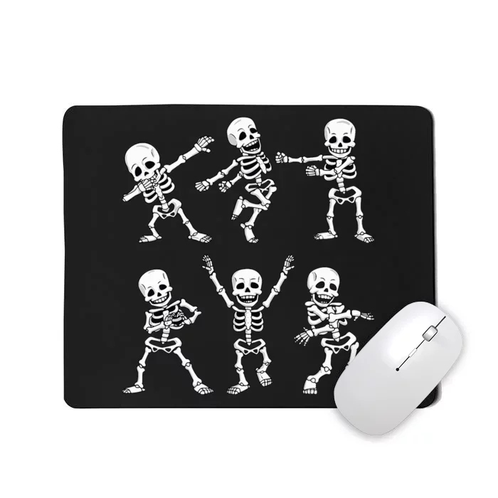 Dancing Skeletons Dance Challenge Halloween Mousepad