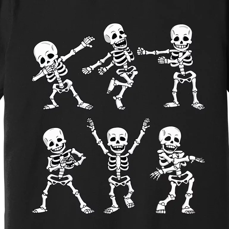 Dancing Skeletons Dance Challenge Halloween Premium T-Shirt