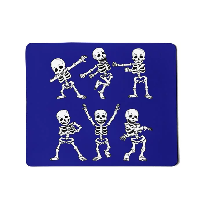 Dancing Skeletons Dance Challengess Halloween Mousepad