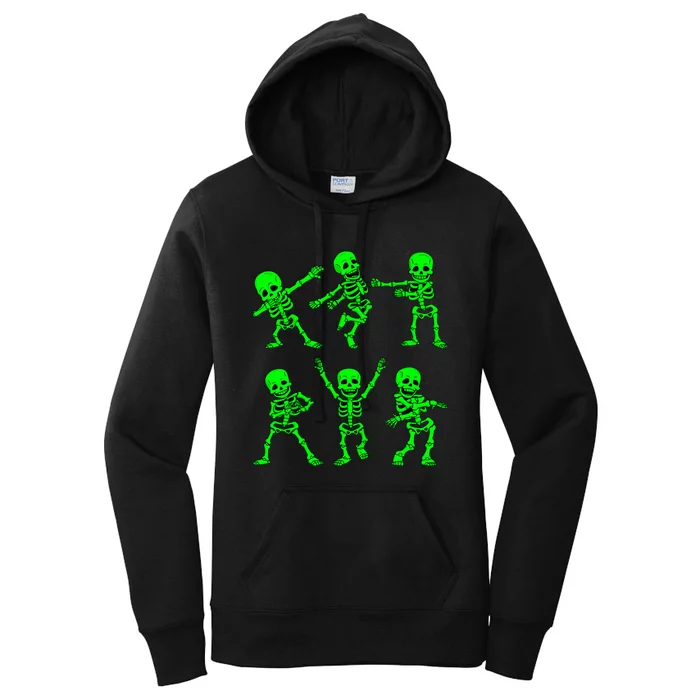 Dancing Skeletons Dance Challenge Halloween Women's Pullover Hoodie