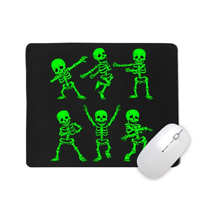 Dancing Skeletons Dance Challenge Halloween Mousepad