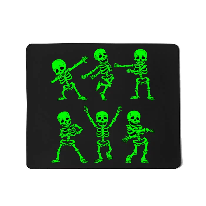 Dancing Skeletons Dance Challenge Halloween Mousepad