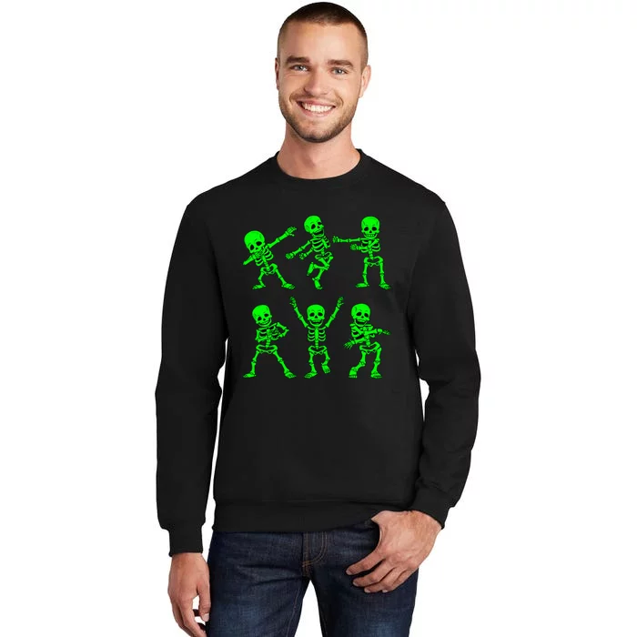 Dancing Skeletons Dance Challenge Halloween Tall Sweatshirt