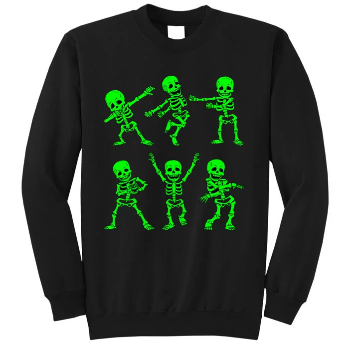 Dancing Skeletons Dance Challenge Halloween Tall Sweatshirt