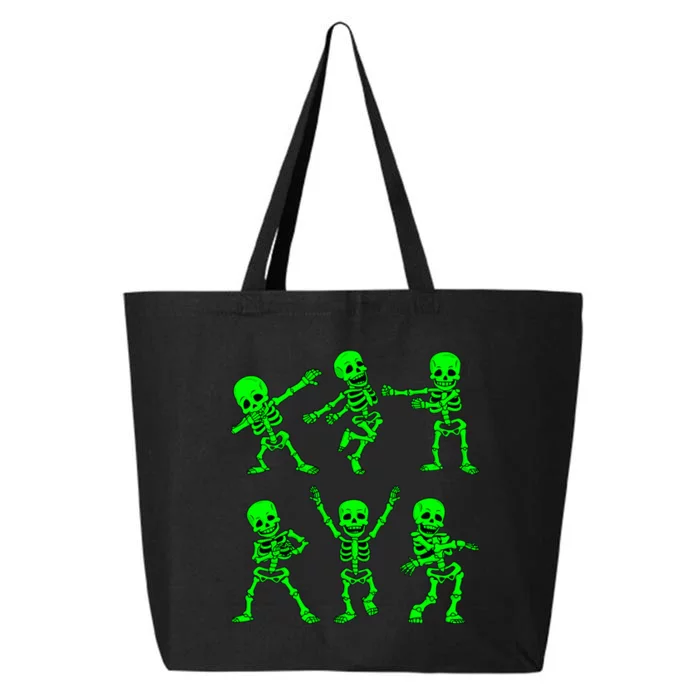 Dancing Skeletons Dance Challenge Halloween 25L Jumbo Tote