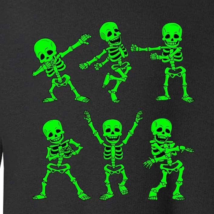 Dancing Skeletons Dance Challenge Halloween Toddler Sweatshirt