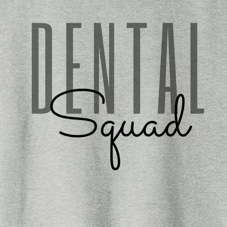 Dental Squad Dental Assistant Dental Hygienist Cool Gift Women's Crop Top Tee