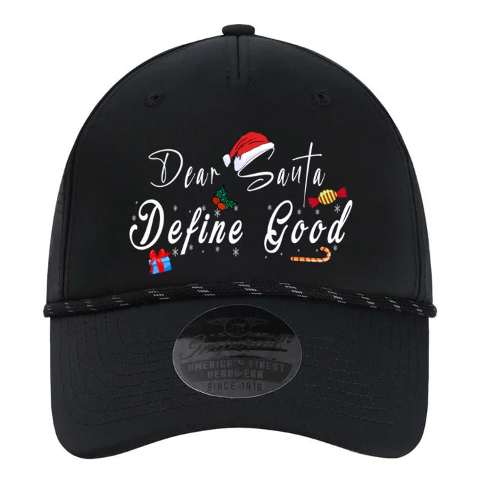 Dear Santa Define Good | Merry Christmas Performance The Dyno Cap