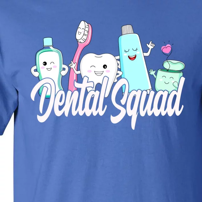 Dental Squad Dental Lab Hygienist Gift Tall T-Shirt