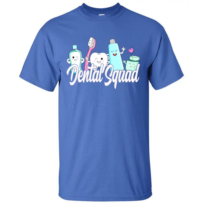 Dental Squad Dental Lab Hygienist Gift Tall T-Shirt