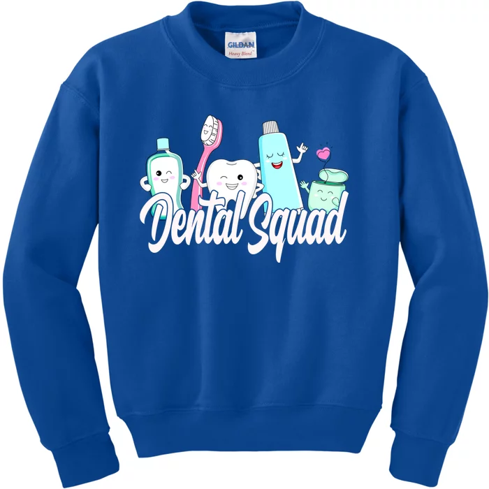 Dental Squad Dental Lab Hygienist Gift Kids Sweatshirt