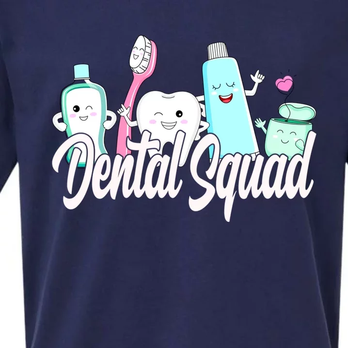 Dental Squad Dental Lab Hygienist Gift Sueded Cloud Jersey T-Shirt