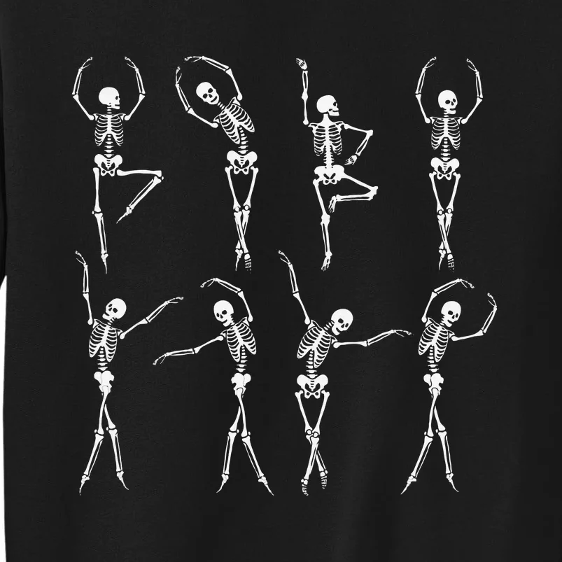 Dancing Skeleton Dance Scary Halloween Tall Sweatshirt