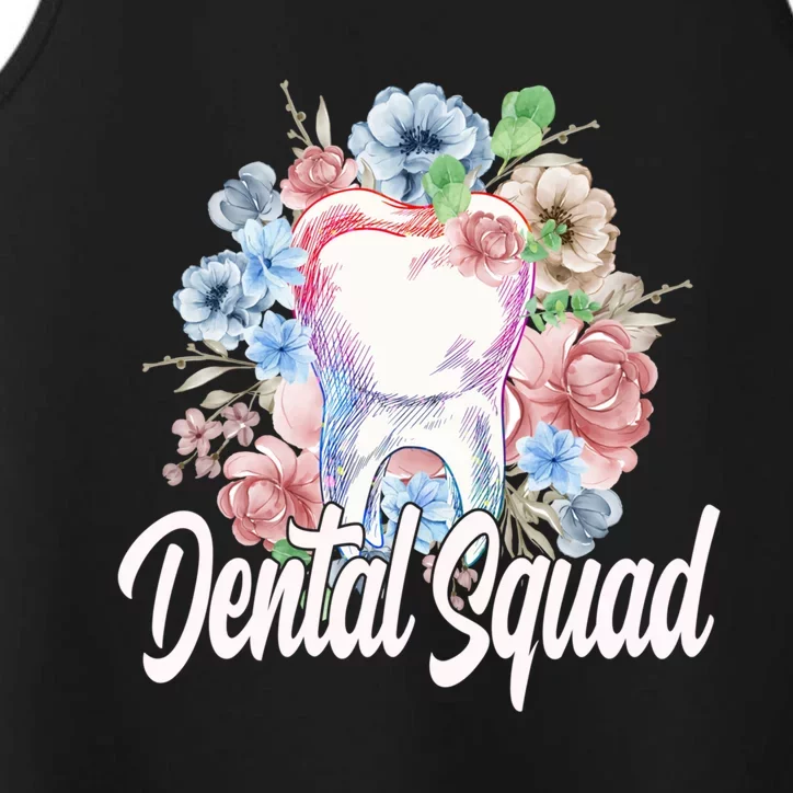 Dental Squad Dental Lab Hygienist Gift Performance Tank